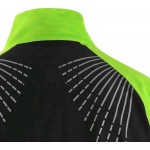 Pánska softshellová bunda CXS JERSEY, zeleno-čierna